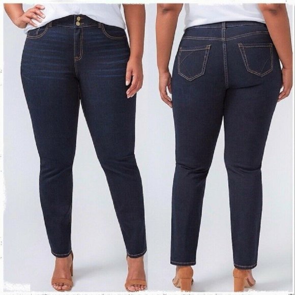 lane bryant tummy control jeans